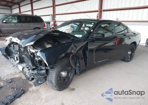 2014 Dodge Charger Police z USA, uszkodzony, nr VIN 2C3CDXAG3EH223713